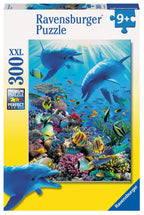 RAVENSBURGER CASSE-TÊTE 300 LARGES PIÈCES - MONDE SOUS-MARIN
