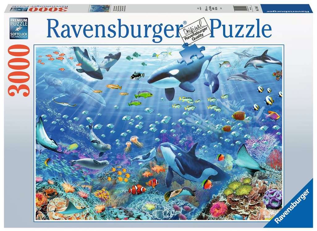 RAVENSBURGER CASSE-TÊTE 3000 PIÈCES - MONDE SOUS-MARIN #17444