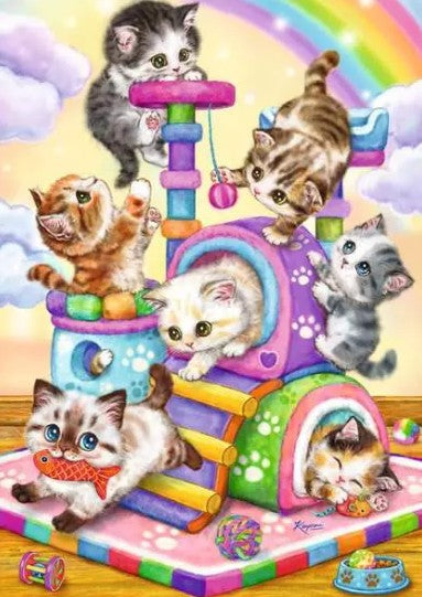 RAVENSBURGER JIGSAW PUZZLE 35 PIECES - PURRFECTLY PLAYFUL KITTENS #12004071