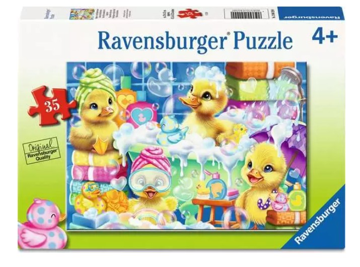 RAVENSBURGER CASSE-TÊTE 35 PIÈCES - PETITS CANARDS DE BAIN #12004299