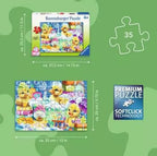RAVENSBURGER CASSE-TÊTE 35 PIÈCES - PETITS CANARDS DE BAIN #12004299