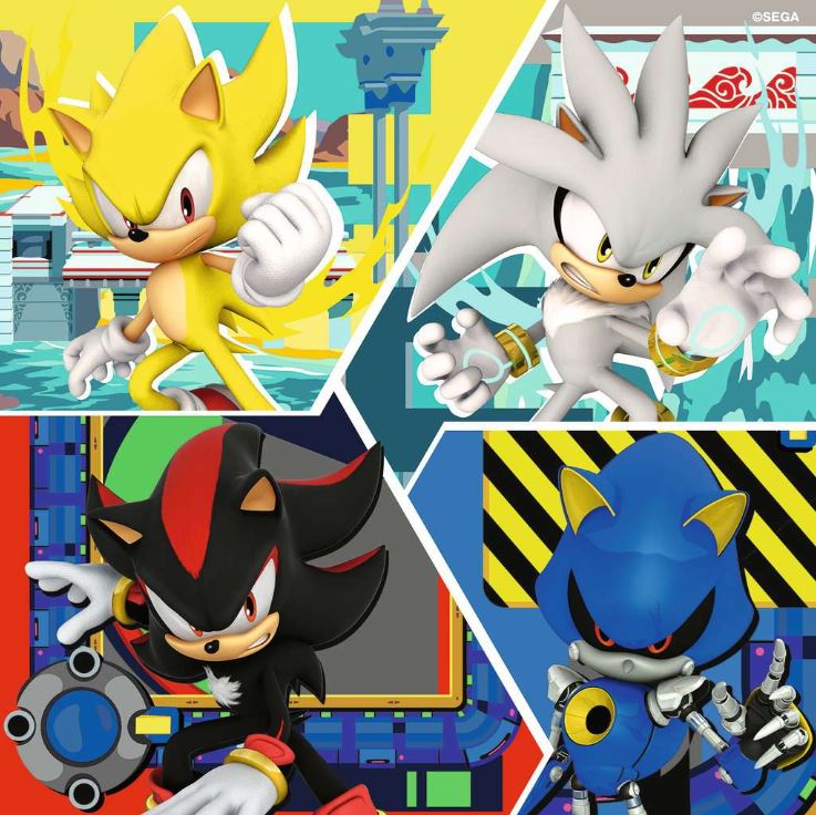 RAVENSBURGER CASSE-TÊTE 3X49 PIÈCES - SONIC LE HÉRISSON #12001133