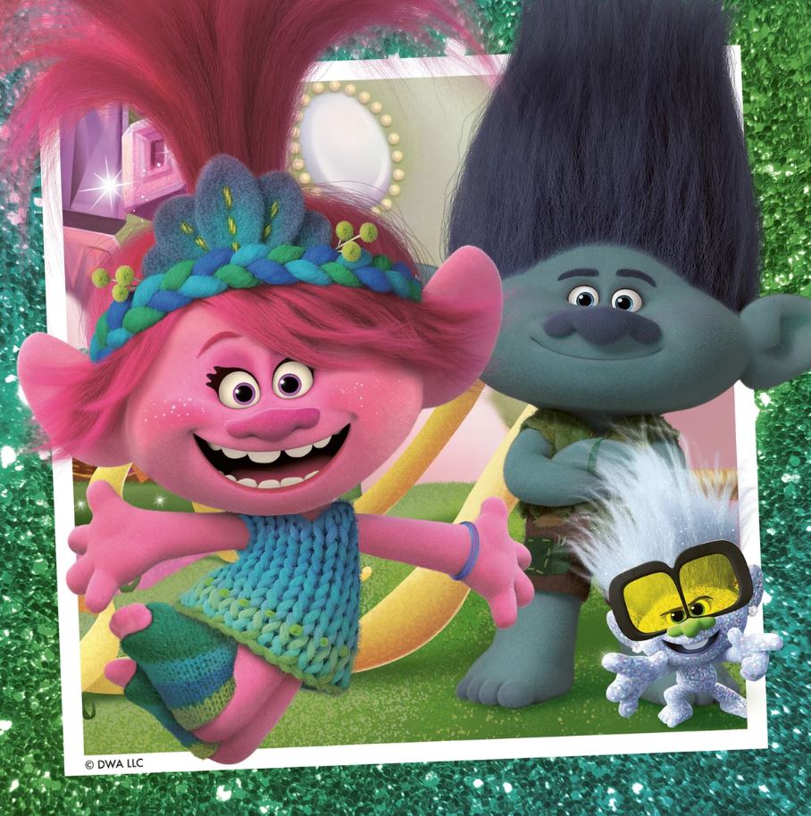 RAVENSBURGER CASSE-TÊTE 3X49 PIÈCES TROLLS BAND TOGETHER (LES TROLLS SE REGROUPENT) #05713