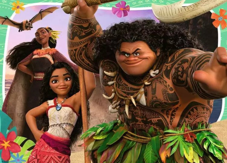 RAVENSBURGER CASSE-TÊTE 4 X 100 PIÈCES - DISNEY MOANA #12004069