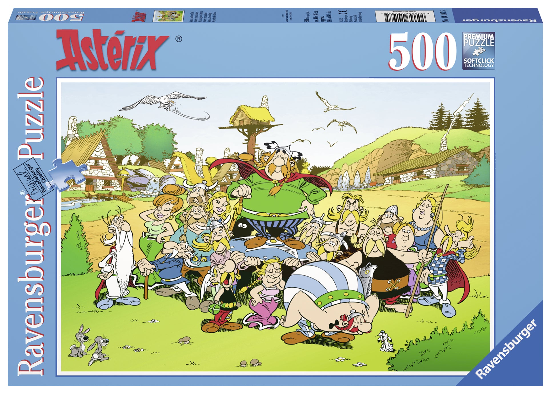 RAVENSBURGER CASSE-TÊTE 500 PIÈCES - ASTÉRIX AU VILLAGE #14197