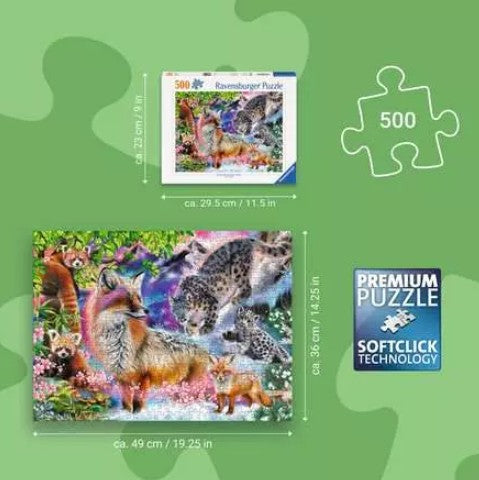 RAVENSBURGER JIGSAW PUZZLE 500 PIECES - HIMALAYAN HARMONY #12001842