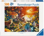RAVENSBURGER JIGSAW PUZZLE 500 PIECES - EXCALIBUR'S FOREST #12001307