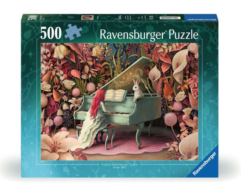 RAVENSBURGER PUZZLE 500 PIECES - THE RABBIT'S RECITAL #12001010