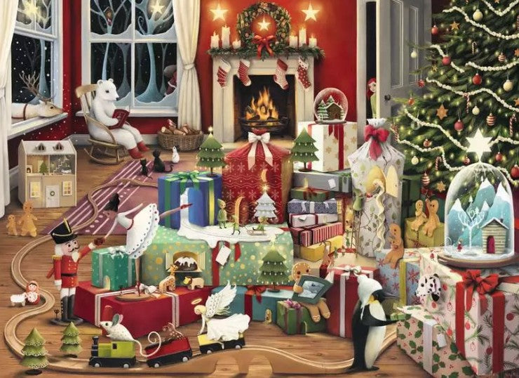RAVENSBURGER JIGSAW PUZZLE 500 PIECES - ENCHANTED CHRISTMAS #12000227