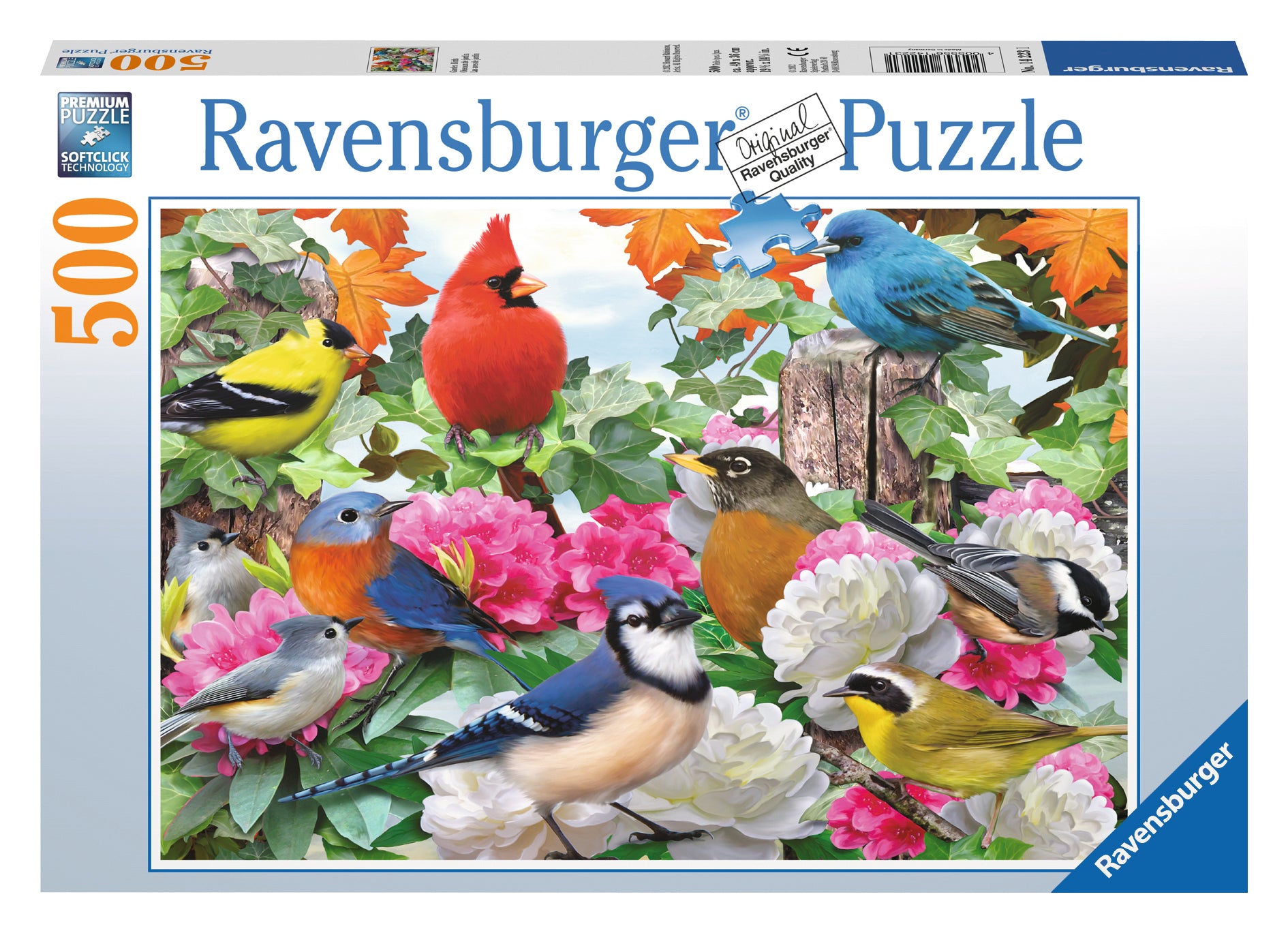 RAVENSBURGER CASSE-TÊTE 500 PIÈCES - OISEAUX DE JARDIN #12000147