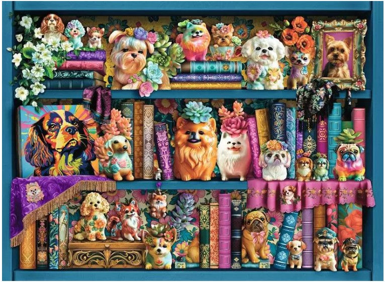 RAVENSBURGER CASSE-TÊTE 500 PIÈCES - PRÉCIEUX CHIOTS EN PORCELAINE #12001466
