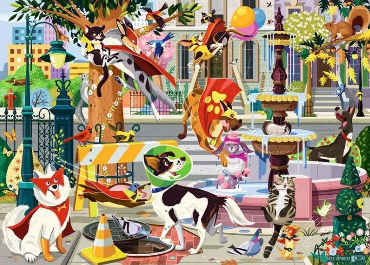 RAVENSBURGER PUZZLE 60 PIECES - SUPER DOGS TO THE RESCUE #12004099