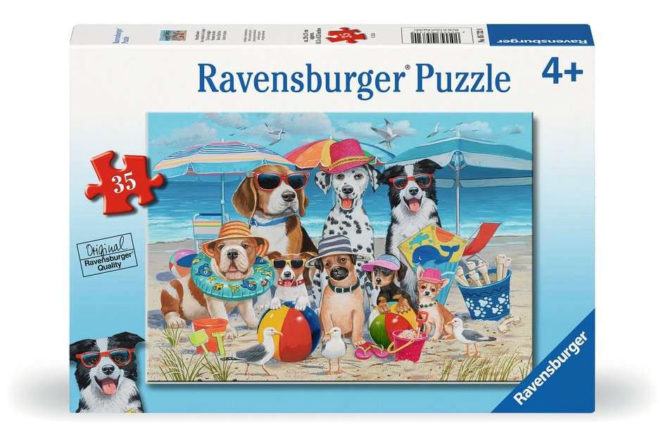 RAVENSBURGER 35 PIECE JIGSAW PUZZLE - BEACH BUDDIES #05732