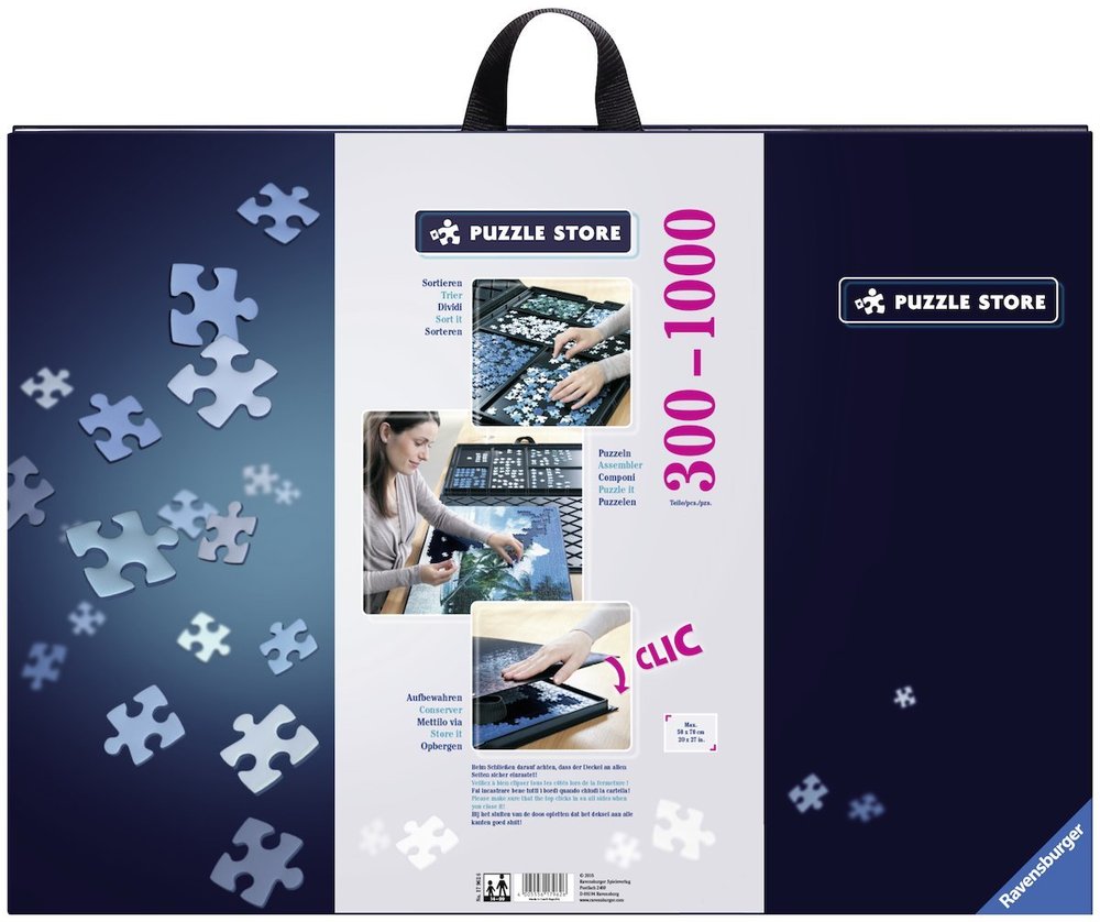 RAVENSBURGER MALETTE À CASSE-TÊTE DE 300-1000 PIÈCES (AVEC POIGNÉE)