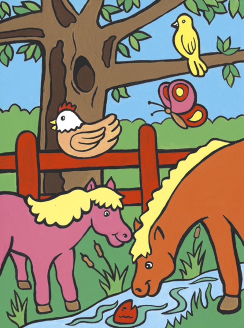 PAINT BY NUMBERS MY FIRST - FARM ANIMALS