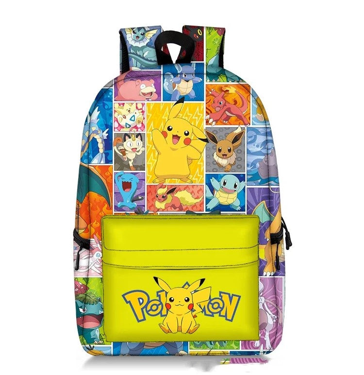 SAC À DOS - POKÉMON AVEC PIKACHU ASSIS