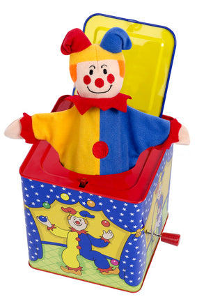 CLOWN MUSIC BOX - JACK IN THE BOX