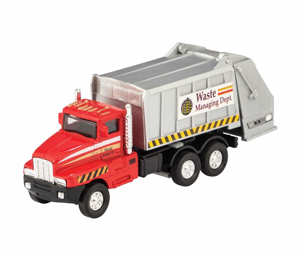 ASSORTED GARBAGE TRUCKS