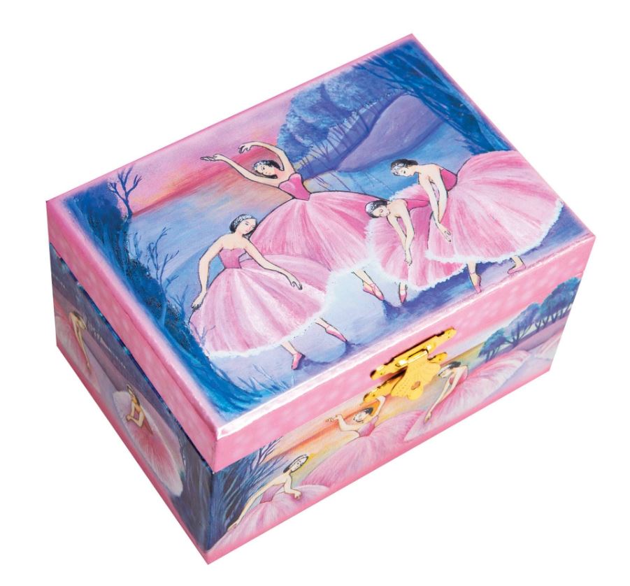 COFFRE À BIJOUX AVEC BALLERINES DESSUS