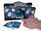 NORIS - BATTERY-OPERATED AUTOMATIC CARD SHUFFLER FOR 2 DECKS OF CARDS