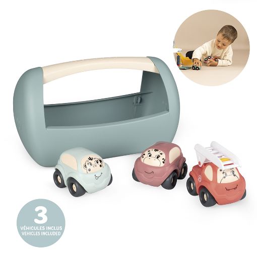 LITTLE SMOBY - SET OF 3 VEHICLES