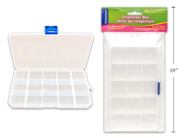 STORAGE BOX FOR CRAFT OR SEWING SUPPLIES