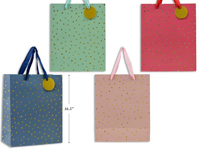 SAC CADEAU LARGE - POIS ASST