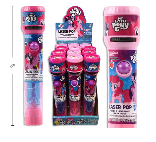SUÇON LASER POP - MON PETIT PONEY 11G (BONBONS)