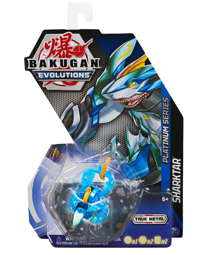 BAKUGAN - UNE BALLE - SÉRIE PLATINUM ASST