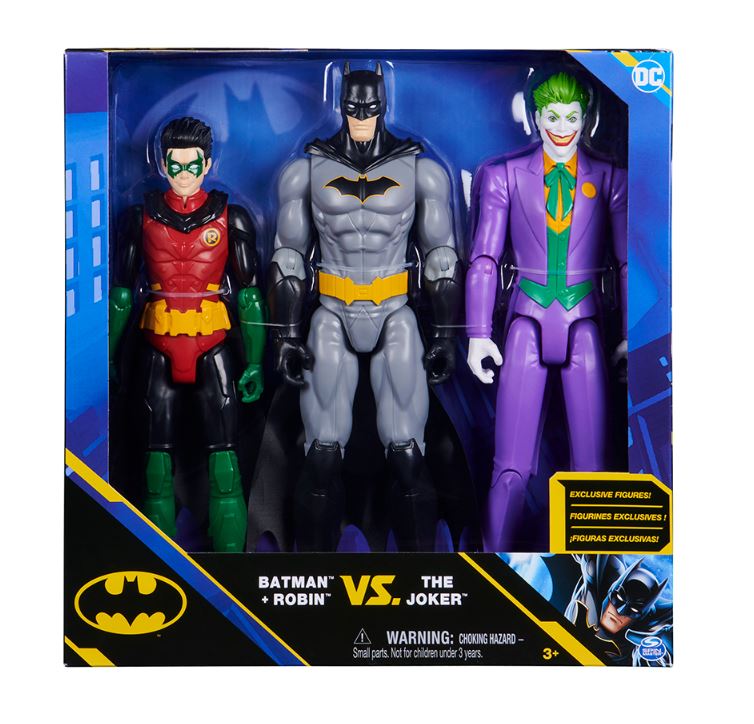BATMAN - 3-PACK OF 12-INCH ARTICULATED FIGURES