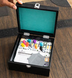 CARDINAL LEGACY - DOUBLE 12 MEXICAN TRAIN DOMINOES WITH DOTS
