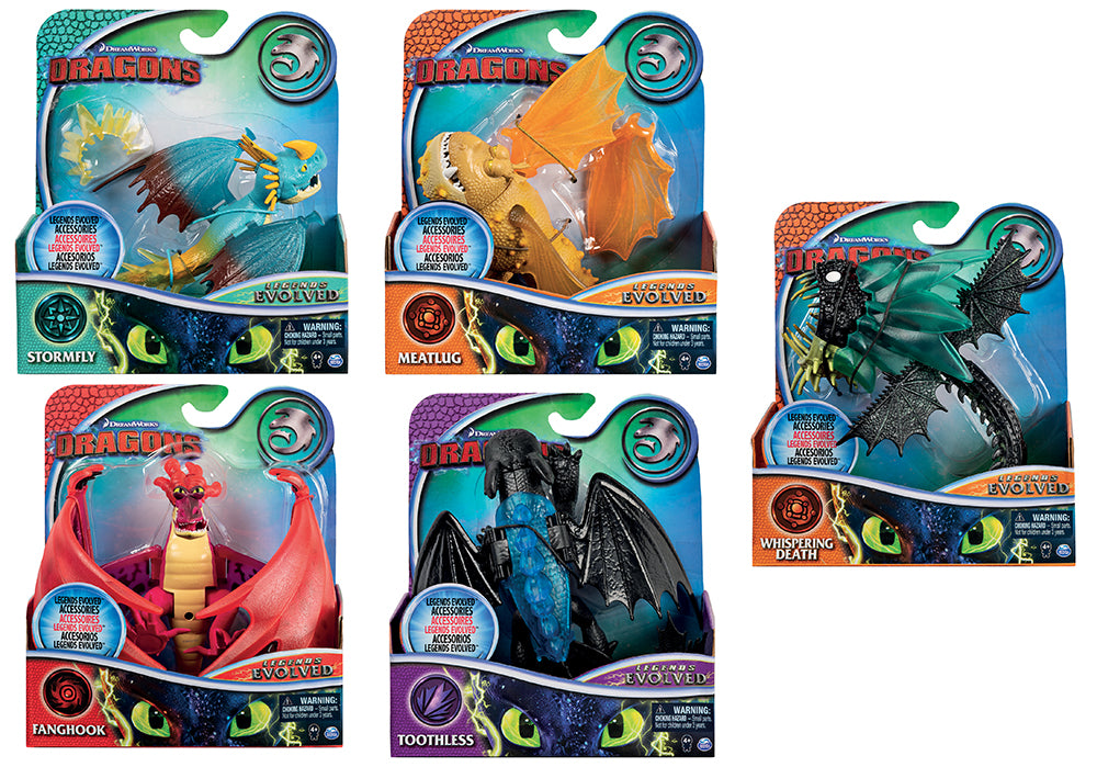 DRAGONS - FIGURINES DE BASE ASST