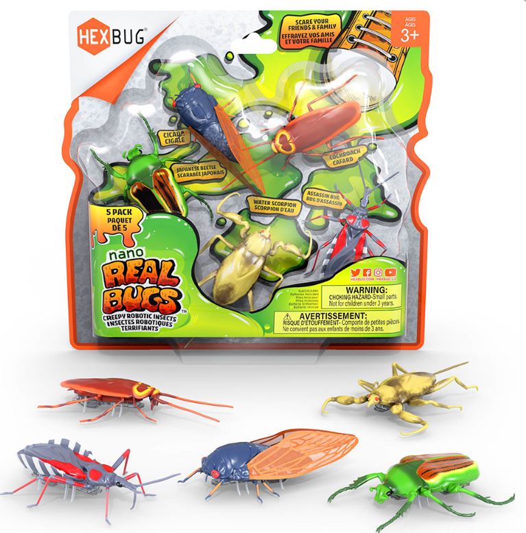 HEXBUG NANO - 5 PACK OF CRAZY BUGS