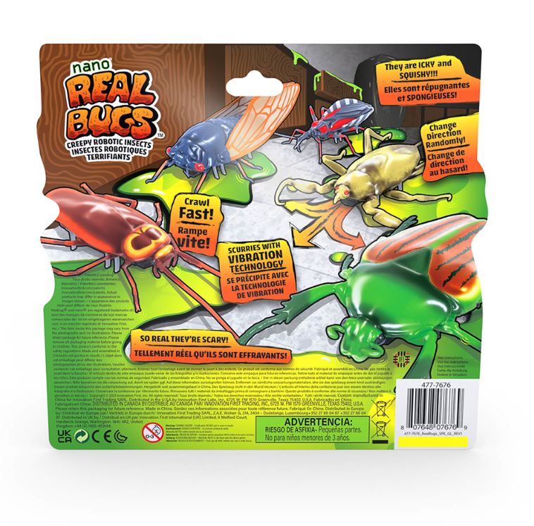 HEXBUG NANO - 5 PACK OF CRAZY BUGS