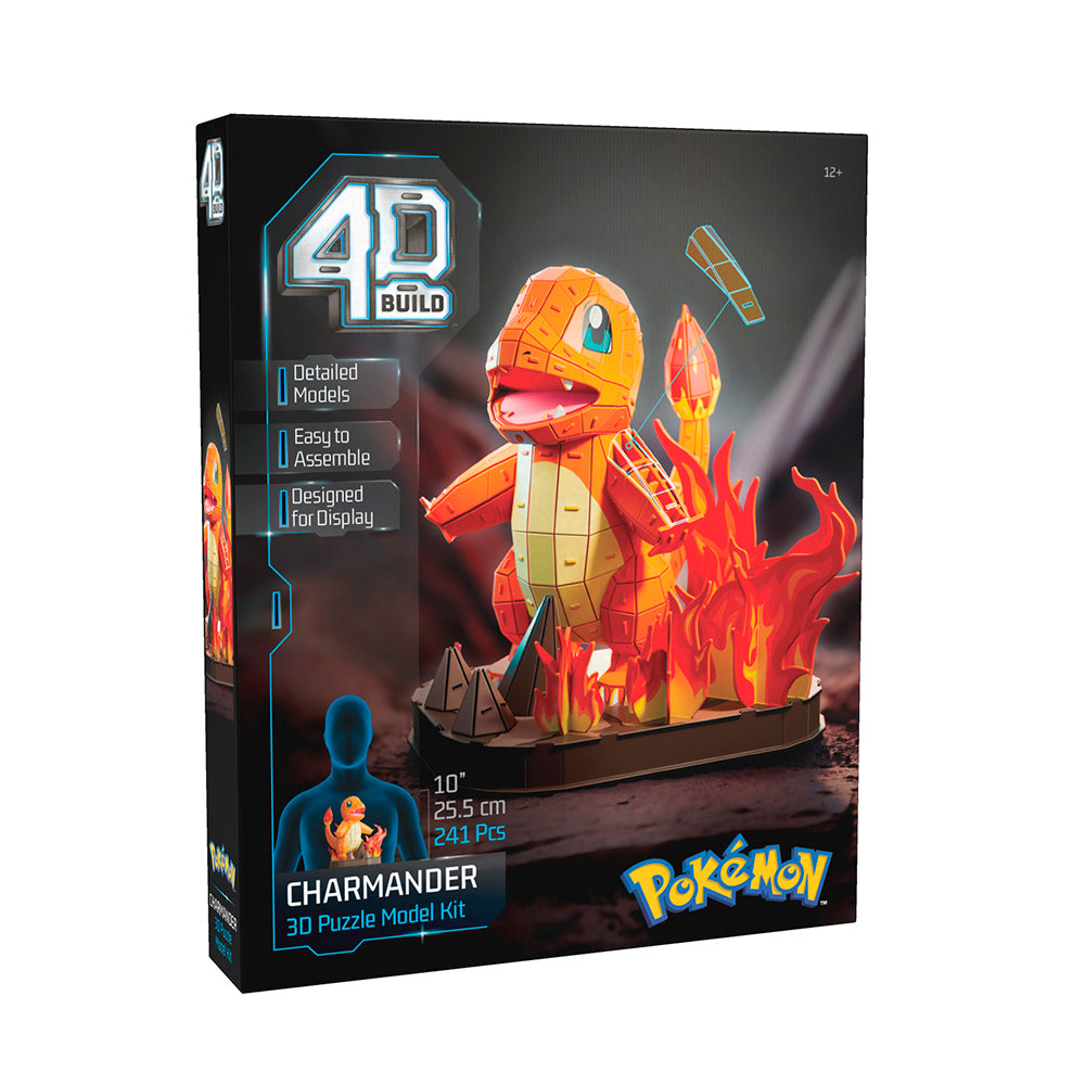 4D BUILD - CHARMANDER (POKÉMON)