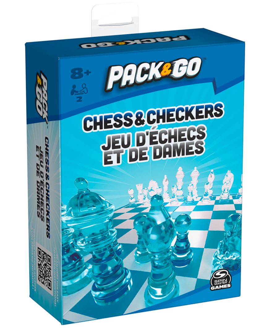CHESS AND CHECKERS SET - TRAVEL
