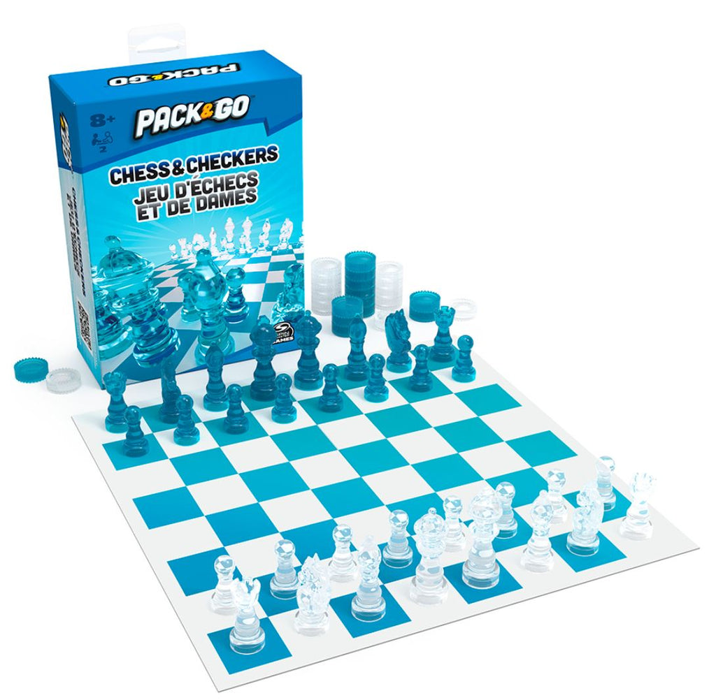 CHESS AND CHECKERS SET - TRAVEL