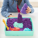 KINETIC SAND - COFFRET CHÂTEAU BAC À SABLE ASST