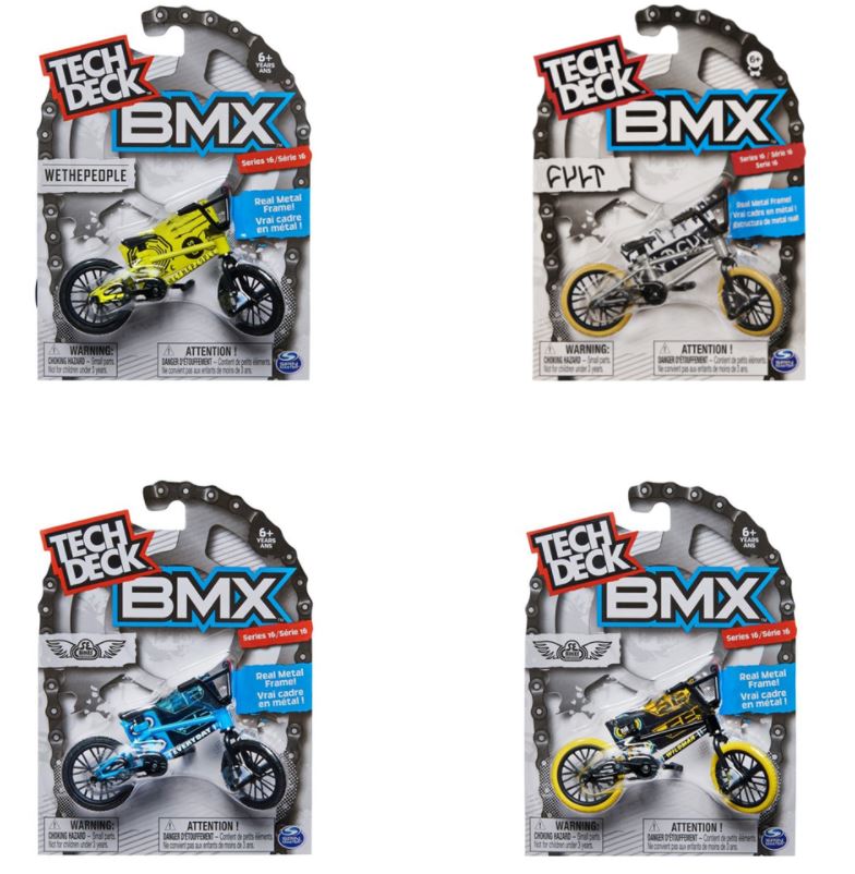 TECH DECK - BMX FINGER BIKE ASST
