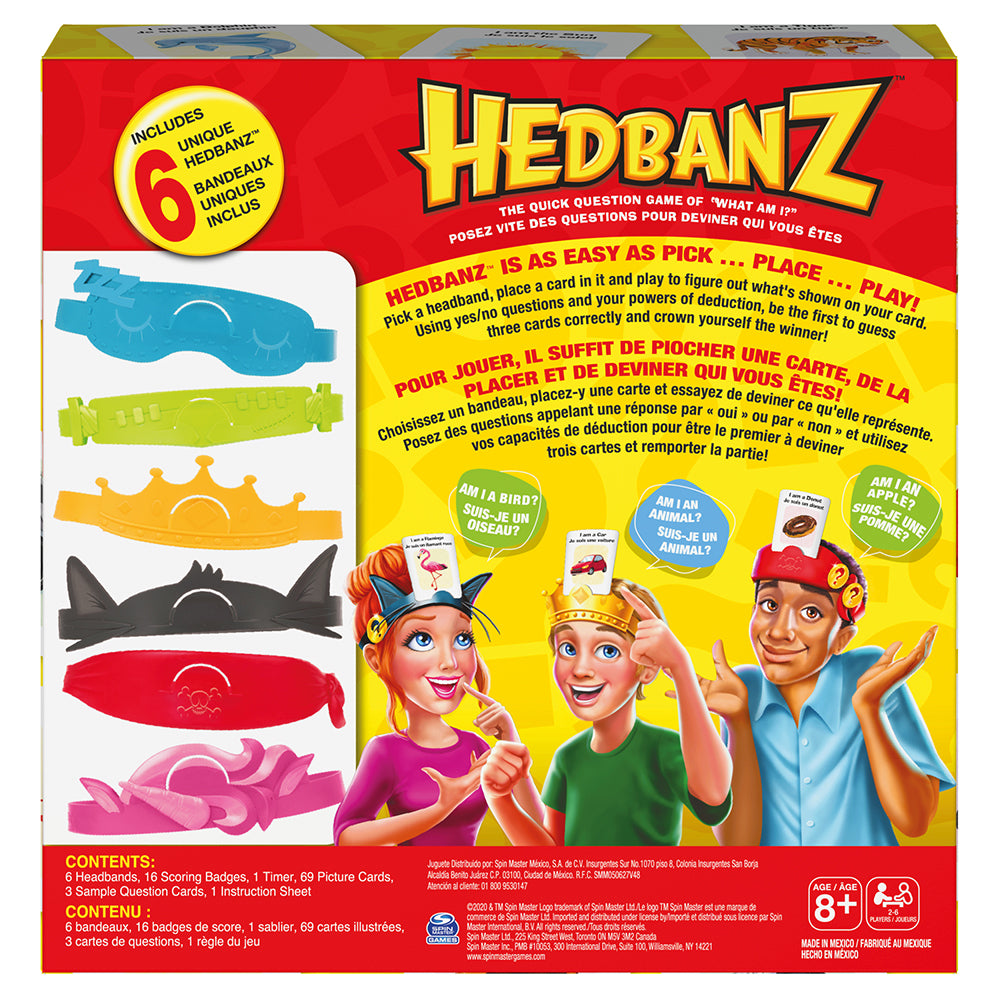 JEU HEDBANZ FAMILLE
