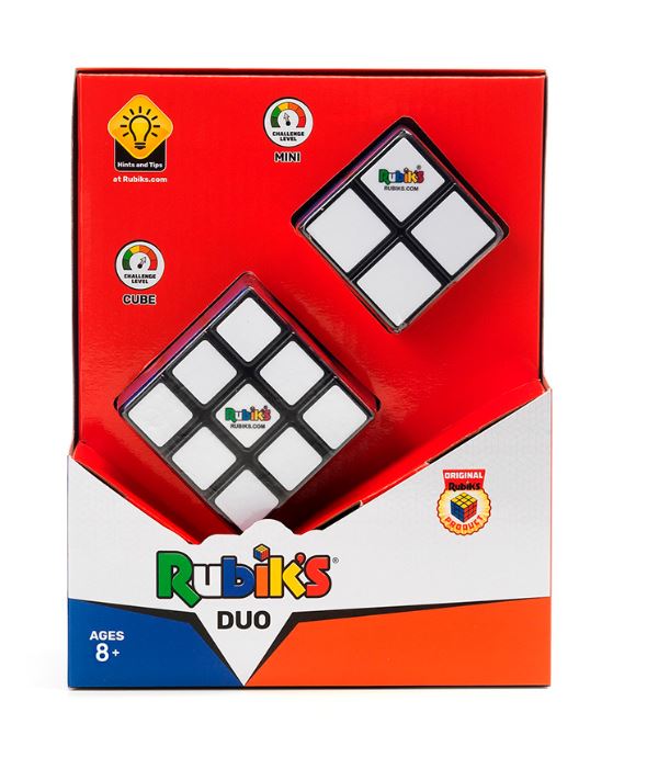 JEU RUBIK'S - ENSEMBLE DUO 3X3 ET 2X2