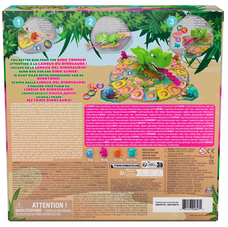 SNACK-O-SAURUS REX GAME