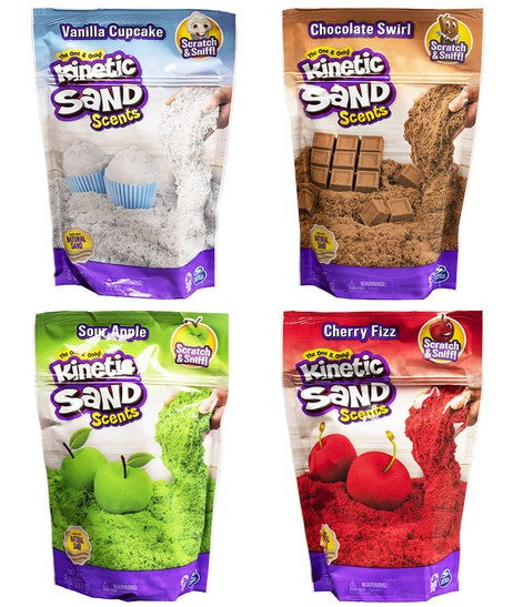 KINETIC SAND - SCENTED SAND 8OZ ASST