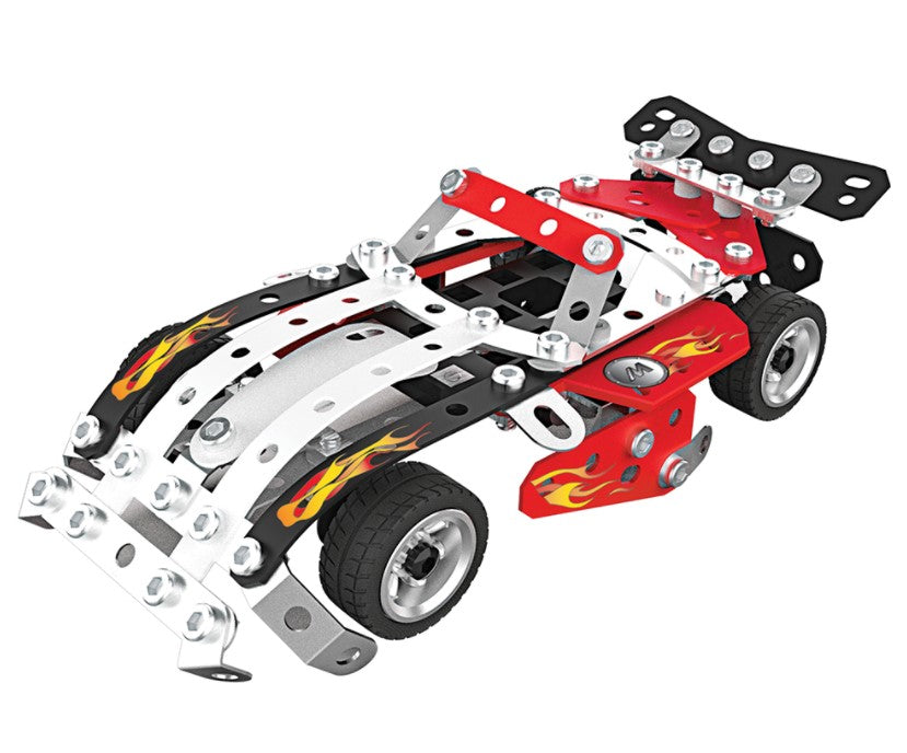 MECCANO - 10 MODEL SET - RACING CAR