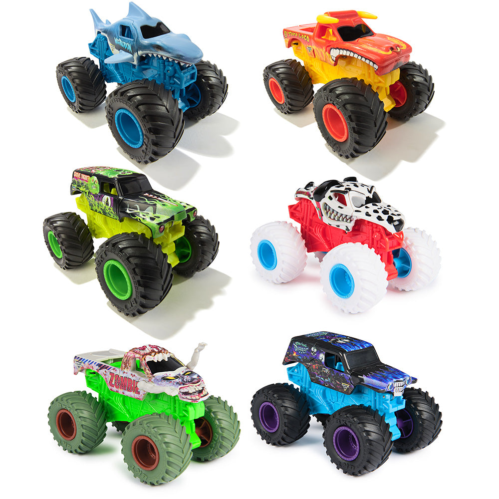 MONSTER JAM - 1:64 SMASH & BASH TRUCK ASST