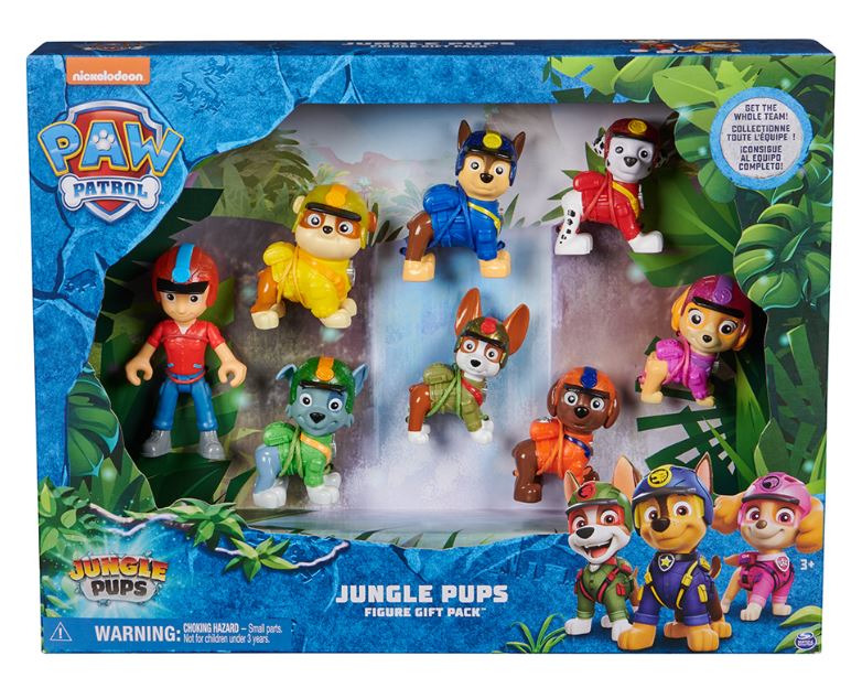 PAT' PATROUILLE - JUNGLE - COFFRET CADEAU FIGURINE