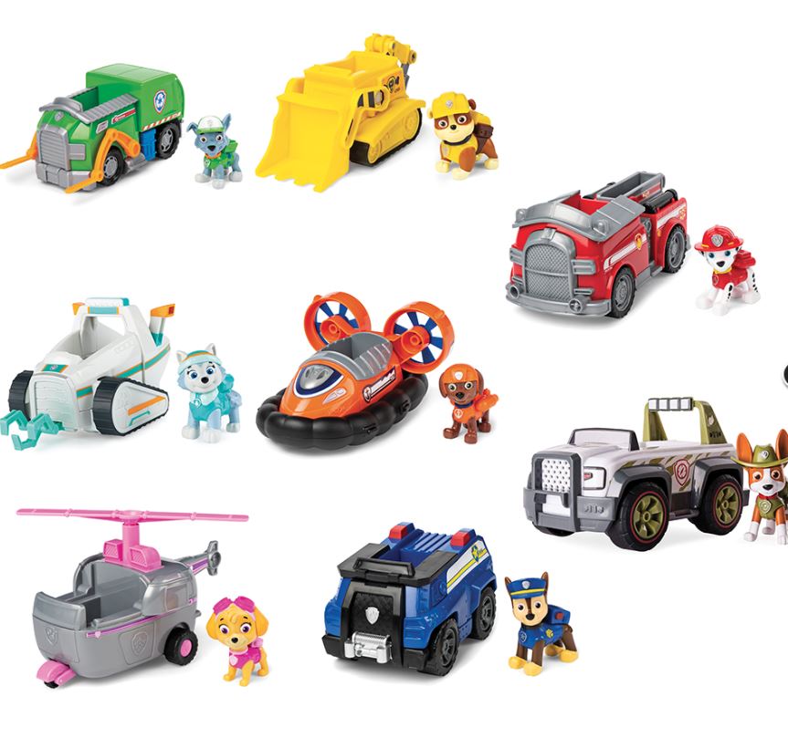 PAW PATROL - VEHICLES ASST.