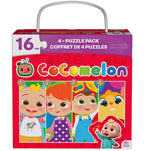 SPINMASTER CASSE-TÊTE 4 X 16 PIÈCES - COCOMELON