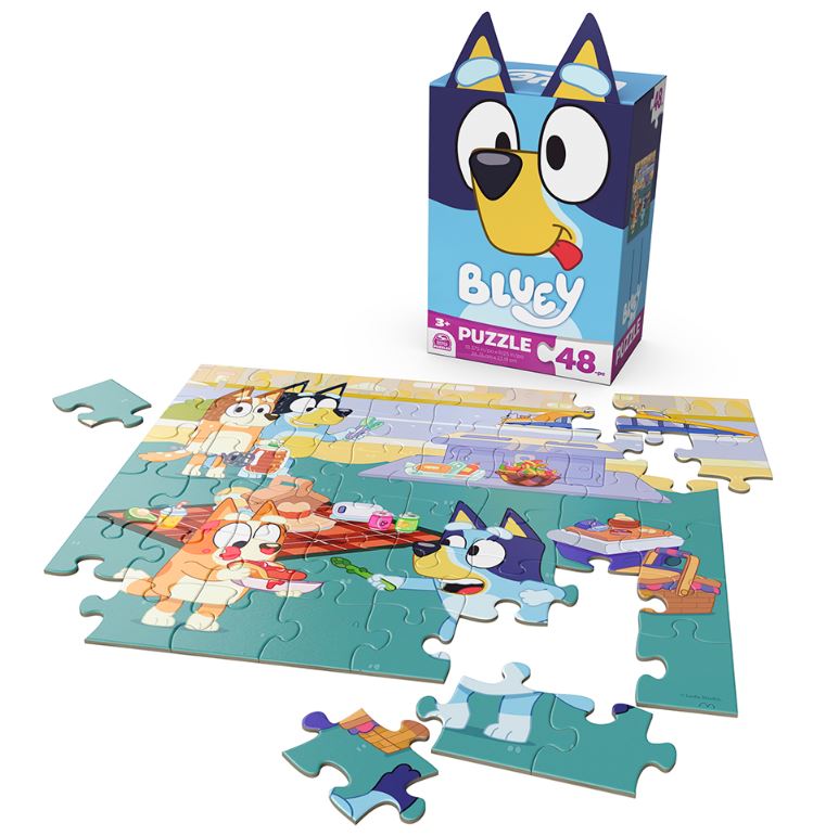 SPINMASTER CASSE-TÊTE 48 PIÈCES OU 24 PIÈCES - LICENCE BOÎTE PERSONNAGE ASST #6065175