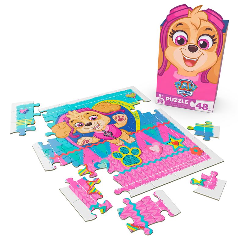 SPINMASTER CASSE-TÊTE 48 PIÈCES OU 24 PIÈCES - LICENCE BOÎTE PERSONNAGE ASST #6065175